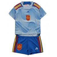 Spain Replica Away Minikit World Cup 2022 Short Sleeve (+ pants)